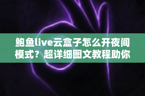 鲍鱼live云盒子怎么开夜间模式?超详细图文教程助你轻松开启护眼深色模式 鲍鱼live云盒子怎么开夜间模式?超详细图文教程助你轻松开启护眼深色模式