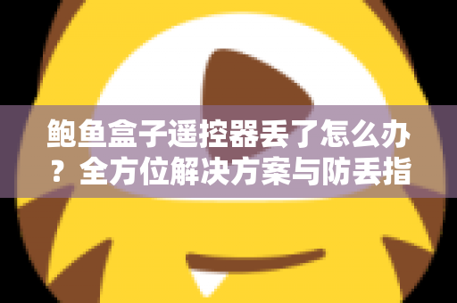 鲍鱼盒子遥控器丢了怎么办？全方位解决方案与防丢指南，助你快速恢复畅快观影体验