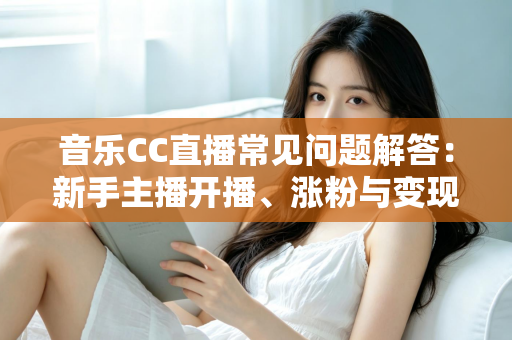 音乐CC直播常见问题解答：新手主播开播、涨粉与变现一站式指南