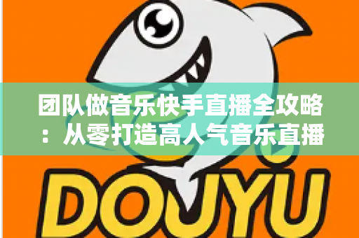 团队做音乐快手直播全攻略：从零打造高人气音乐直播团队的实战指南