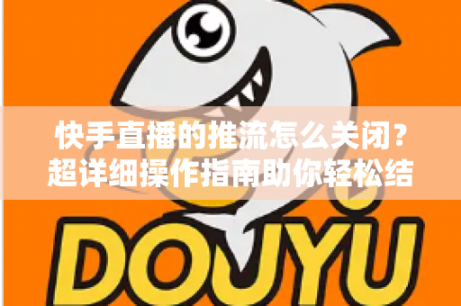 快手直播的推流怎么关闭？超详细操作指南助你轻松结束直播推流