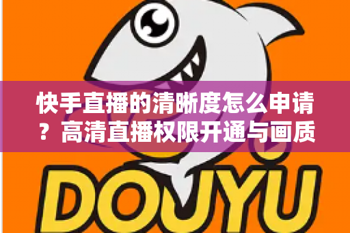 快手直播的清晰度怎么申请？高清直播权限开通与画质优化全攻略
