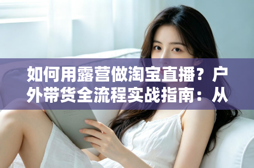 如何用露营做淘宝直播?户外带货全流程实战指南:从场地选择到变现技巧一篇文章讲透 如何用露营做淘宝直播?户外带货全流程实战指南:从场地选择到变现技巧一篇文章讲透