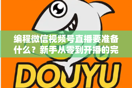 编程微信视频号直播要准备什么?新手从零到开播的完整准备清单与实战避坑指南 编程微信视频号直播要准备什么?新手从零到开播的完整准备清单与实战避坑指南