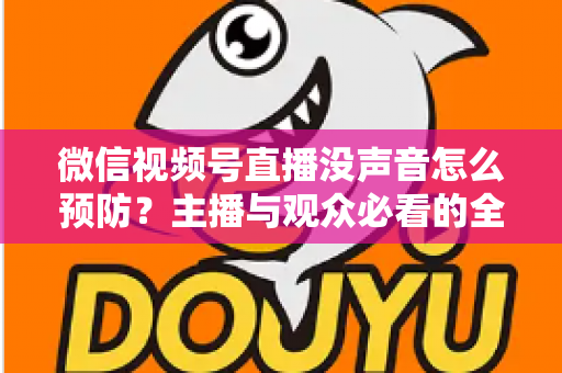 微信视频号直播没声音怎么预防？主播与观众必看的全面排查与预防指南