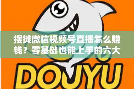 摆摊微信视频号直播怎么赚钱？零基础也能上手的六大变现路径与实战攻略
