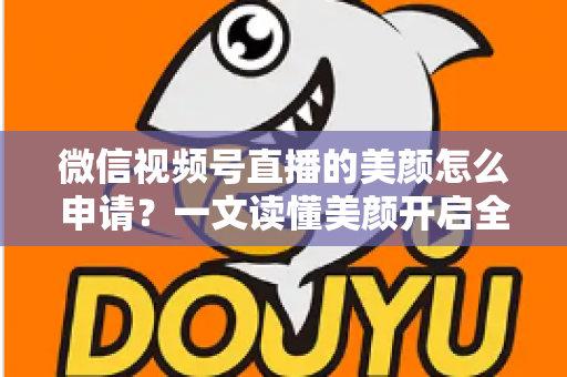 微信视频号直播的美颜怎么申请?一文读懂美颜开启全流程与实用技巧 微信视频号直播的美颜怎么申请?一文读懂美颜开启全流程与实用技巧