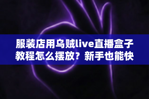 服装店用乌贼live直播盒子教程怎么摆放?新手也能快速上手的完整摆放指南 服装店用乌贼live直播盒子教程怎么摆放?新手也能快速上手的完整摆放指南