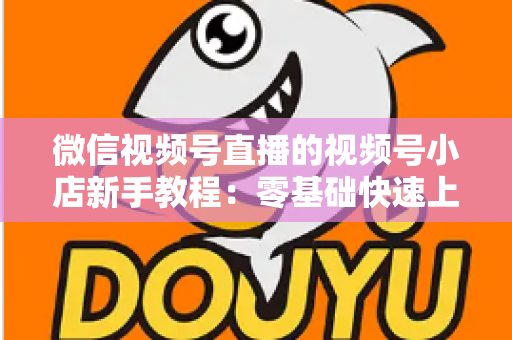 微信视频号直播的视频号小店新手教程：零基础快速上手，轻松开启直播带货变现之旅