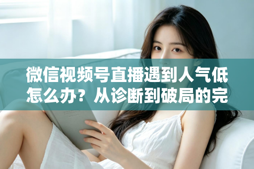 微信视频号直播遇到人气低怎么办?从诊断到破局的完整人气提升运营指南 微信视频号直播遇到人气低怎么办?从诊断到破局的完整人气提升运营指南