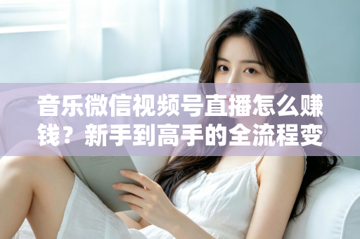 音乐微信视频号直播怎么赚钱？新手到高手的全流程变现攻略