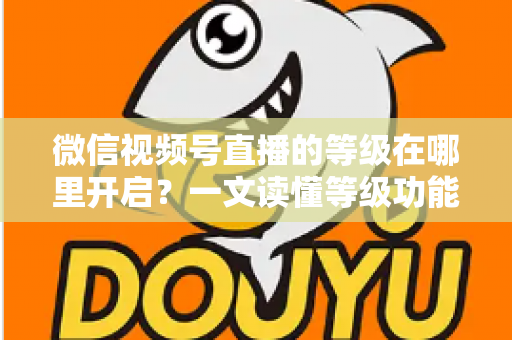 微信视频号直播的等级在哪里开启?一文读懂等级功能入口与开启全流程 微信视频号直播的等级在哪里开启?一文读懂等级功能入口与开启全流程