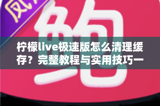 柠檬live极速版怎么清理缓存?完整教程与实用技巧一文读懂 柠檬live极速版怎么清理缓存?完整教程与实用技巧一文读懂